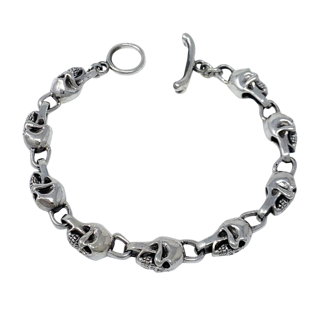 Super Heavy Skull Bracelet for men and women treasurebayb2b