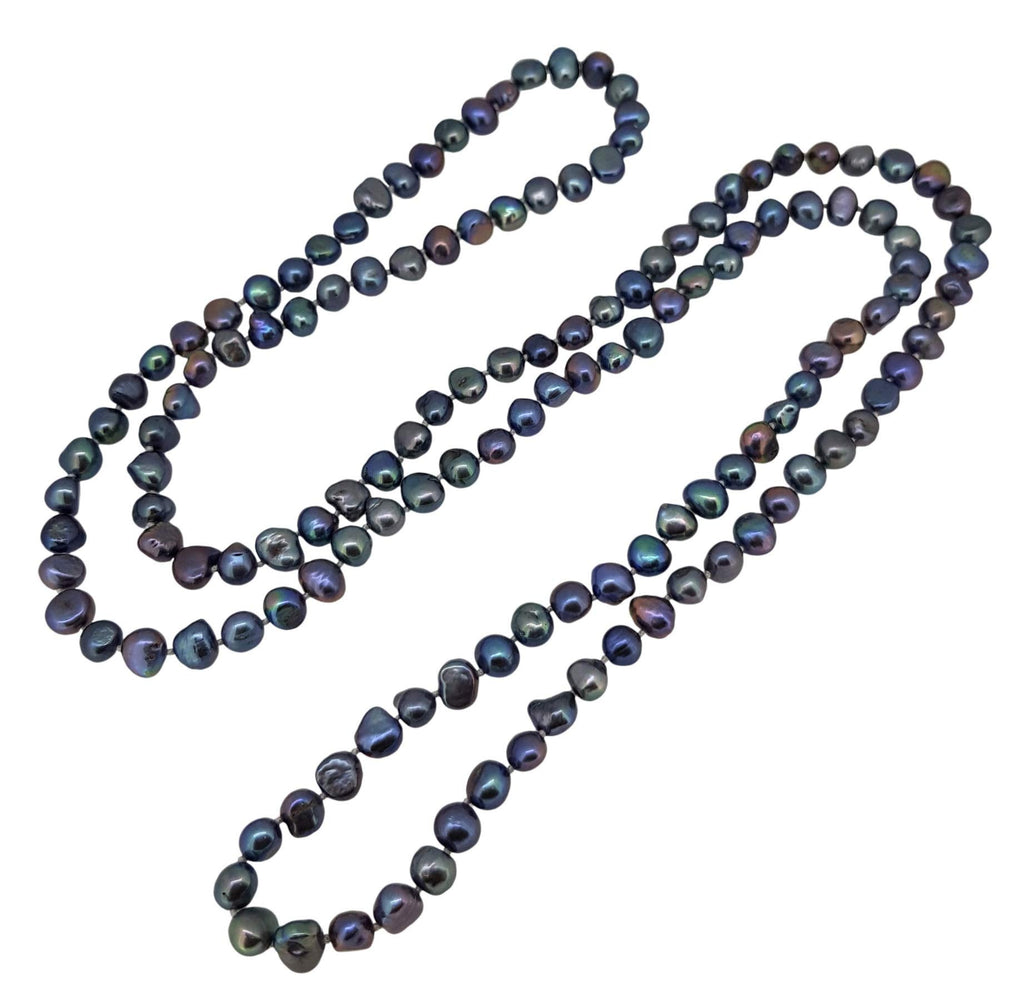 Elegant and Classic 5 in 1 Natural Freshwater Pearl Necklace 120cm treasurebayb2b